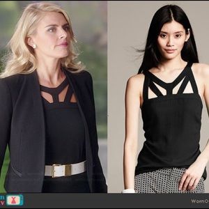 NWOT Banana Republic Tank/Cami with Cutouts